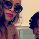Rihanna and an unidentified child (Instagram via Clutch magazine)